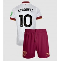 West Ham United Lucas Paqueta #10 Tredje sæt Børn 2024-25 Kortærmet (+ Korte bukser)